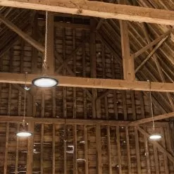 LED UFO High Bay - 120 Watt - Slim - 13,800 Lumens - 400 Watt Metal Halide Equivalent - 5000K -Lighting Decoration Store uhbc 50k120 bldob barn