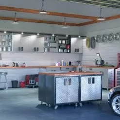 LED UFO High Bay - 60 Watt - Slim - 6,900 Lumens - 175 Watt Metal Halide Equivalent - 5000K -Lighting Decoration Store uhbc 50k60 bldob 3d garage