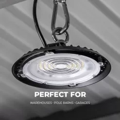 LED UFO High Bay - 60 Watt - Slim - 6,900 Lumens - 175 Watt Metal Halide Equivalent - 5000K -Lighting Decoration Store uhbc 50k80 bldob perfect for