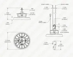100W UFO LED High Bay - 14000 Lumens - 250W MH Equivalent - 4000K/5000K 17 100W UFO LED High Bay - 14000 Lumens - 250W MH Equivalent - 4000K/5000K -Lighting Decoration Store uhbd s1 50k100 80h 1