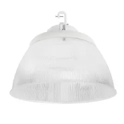 150W UFO LED High Bay With Reflector - 21,000 Lumens - 400W MH Equivalent - White Finish - 5000K