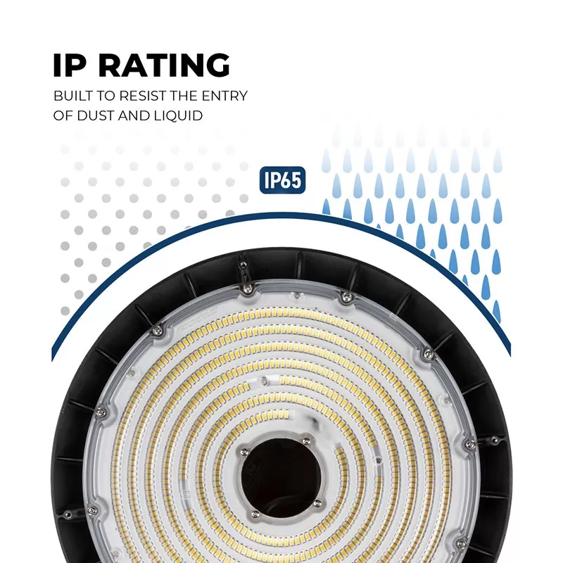 High Voltage 300W UFO LED High Bay With Reflector - 42,000 Lumens - 1,000W MH Equivalent - 5000K 3 High Voltage 300W UFO LED High Bay With Reflector - 42,000 Lumens - 1,000W MH Equivalent - 5000K - Image 3