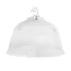 80W UFO LED High Bay With Reflector - 11,200 Lumens - 175W MH Equivalent - White Finish - 5000K