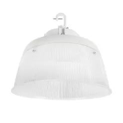 80W UFO LED High Bay With Reflector - 11,200 Lumens - 175W MH Equivalent - White Finish - 5000K