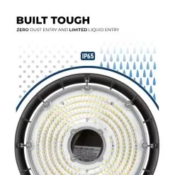 100W UFO LED High Bay - 14000 Lumens - 250W MH Equivalent - 4000K/5000K 12 100W UFO LED High Bay - 14000 Lumens - 250W MH Equivalent - 4000K/5000K -Lighting Decoration Store uhbd s1 xk100 80h r1 built tough