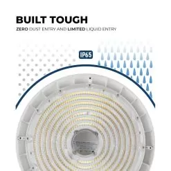 100W UFO LED High Bay - 14,000 Lumens - 250W MH Equivalent - 5000K -Lighting Decoration Store uhbd s1 xk100 80hwhite r1 built tough