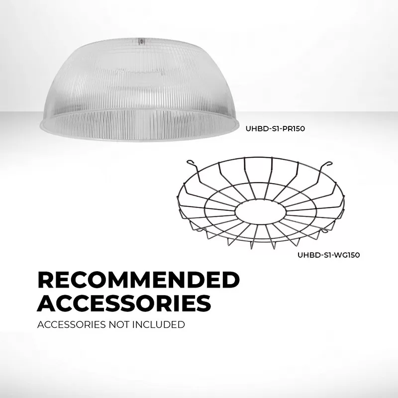 150W UFO LED High Bay - 21000 Lumens - 400W MH Equivalent - 4000K/5000K 6 150W UFO LED High Bay - 21000 Lumens - 400W MH Equivalent - 4000K/5000K - Image 6