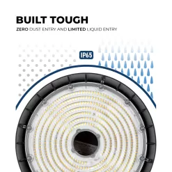 200W UFO LED High Bay With Reflector - 28,000 Lumens - 750W MH Equivalent - 5000K -Lighting Decoration Store uhbd s1 xk200 80h r1 built tough 4