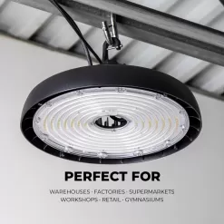 200W UFO LED High Bay With Reflector - 28,000 Lumens - 750W MH Equivalent - 5000K -Lighting Decoration Store uhbd s1 xk200 80h r1 perfect for 5