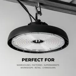 240W UFO LED High Bay With Reflector - 33,600 Lumens - 1,000W MH Equivalent - 4000K / 5000K -Lighting Decoration Store uhbd s1 xk240 80h r1 perfect for 5