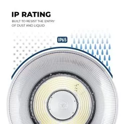 LED UFO High Bay With Reflector - Field Selectable Power And Color - Up To 33,600 Lumens - Optional Motion Sensor -Lighting Decoration Store uhbd s2 sw3c240w h ip rating