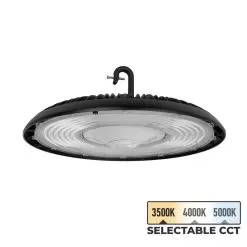 LED UFO High Bay - Field Selectable Power And Color - Up To 33,600 Lumens - Optional Motion Sensor - 150W / 200W / 240W - 3500K / 4000K / 5000K