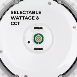 LED UFO High Bay - Field Selectable Power And Color - Up To 33,600 Lumens - Optional Motion Sensor - 150W / 200W / 240W - 3500K / 4000K / 5000K -Lighting Decoration Store uhbd s2 sw3c240w switches