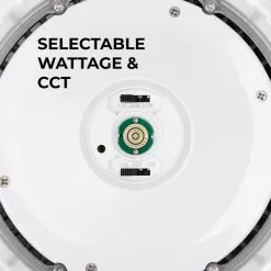 LED UFO High Bay With Reflector - Field Selectable Power And Color - Up To 33,600 Lumens - Optional Motion Sensor -Lighting Decoration Store uhbd s2 sw3c240w switches up1