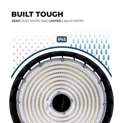 200W High Temperature UFO LED High Bay Light - 28,000 Lumens - 750W MH Equivalent - 5000K -Lighting Decoration Store uhbdt s1 50k200 80h built tough