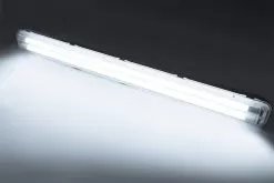 T8 Vapor Tight LED Linear Fixture With 2 T8 Tubes - Industrial LED Light - 4' Long -Lighting Decoration Store vtlf 2t8 cw on0