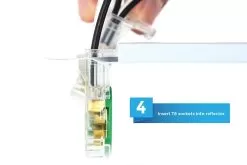 T8 Vapor Tight LED Linear Fixture For 2 LED T8 Tubes - Industrial LED Light - 4' Long - Fixture -Lighting Decoration Store vtlf 2t8 how to step 4