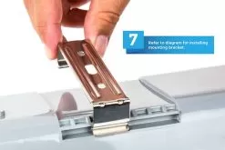 T8 Vapor Tight LED Linear Fixture For 2 LED T8 Tubes - Industrial LED Light - 4' Long - Fixture -Lighting Decoration Store vtlf 2t8 how to step 7