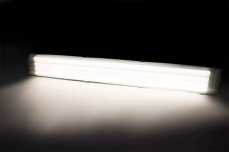 T8 Vapor Tight LED Linear Fixture With 4 T8 Tubes - Industrial LED Light - 4' Long 5 T8 Vapor Tight LED Linear Fixture With 4 T8 Tubes - Industrial LED Light - 4' Long - Image 5