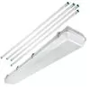 T8 Vapor Tight LED Linear Fixture With 4 T8 Tubes - Industrial LED Light - 4' Long