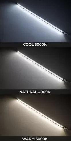 Waterproof LED Light Bar - 12VDC - 338 Lm/ft - Dimmable - Barrel Connector And On/Off Switch - 3000K / 4000K / 5000K -Lighting Decoration Store wlbs cct