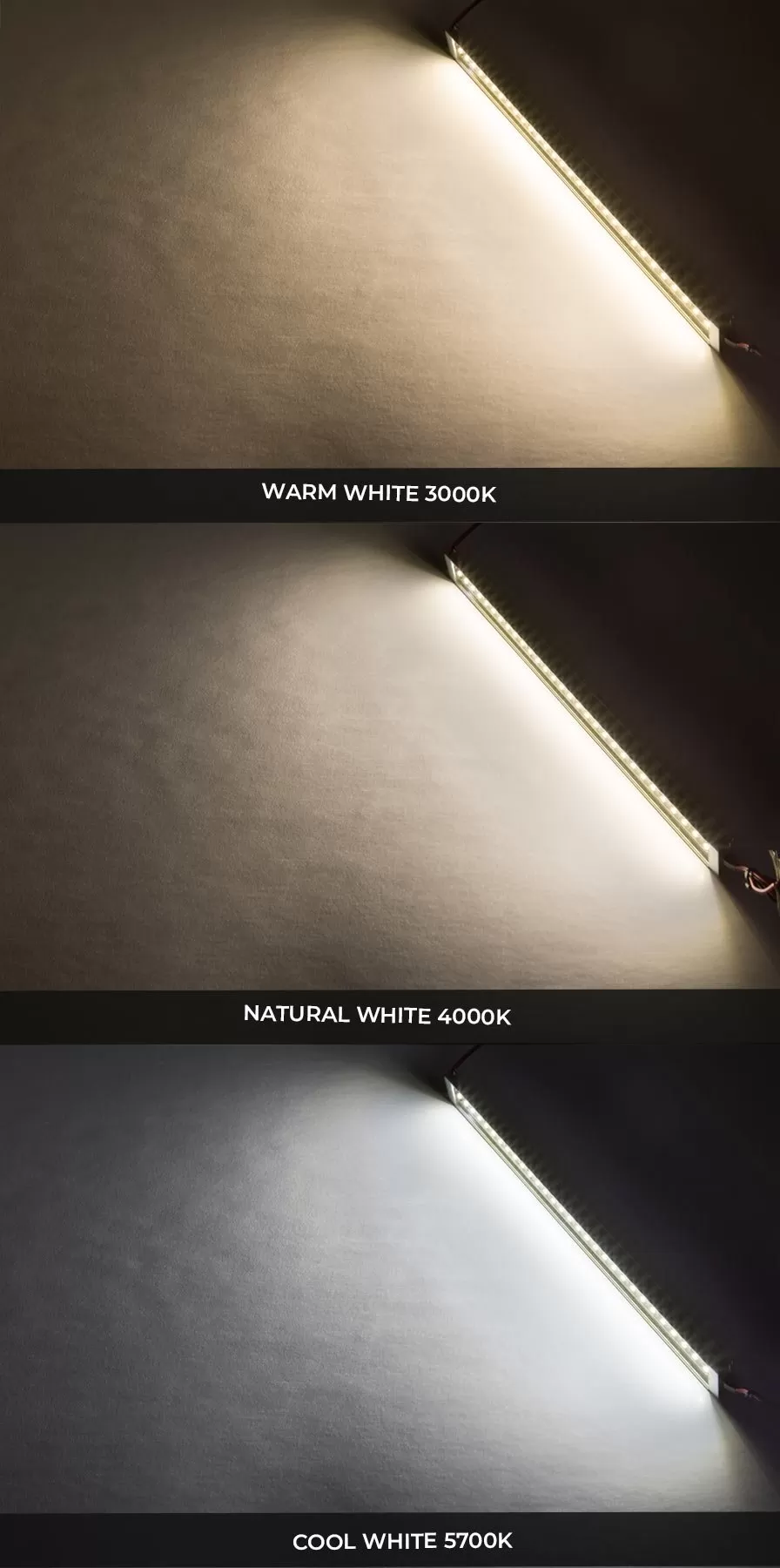 Waterproof Linear LED Light Bar Fixture - 195 Lm/ft - 1ft / 2ft 7 Waterproof Linear LED Light Bar Fixture - 195 Lm/ft - 1ft / 2ft - Image 7