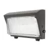60W LED Wall Pack - Integrated Photocell - 7800 Lumens - Glass Lens - 320W MH Equivalent - 5000K - Cool White