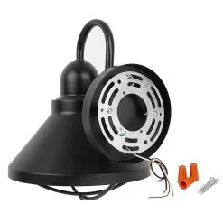 Indoor / Outdoor Wall Light - 10.6" Tall Black 9W LED Barn Light Sconce -Lighting Decoration Store wll61036 xkbk back