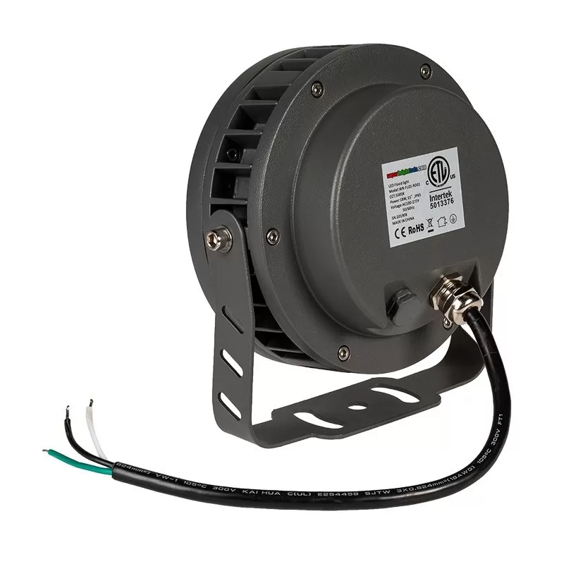 18W LED Flag Light - 20-Degree Beam - 12-30' Pole - Landscape Spotlight - 5000K 4 18W LED Flag Light - 20-Degree Beam - 12-30' Pole - Landscape Spotlight - 5000K - Image 4