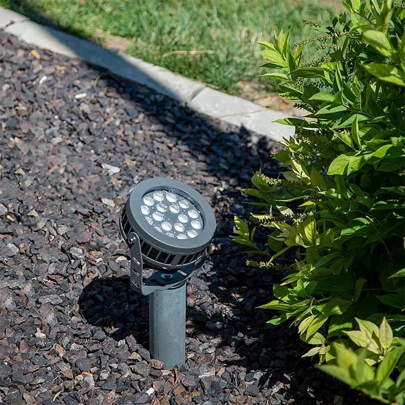 18W LED Flag Light - 20-Degree Beam - 12-30' Pole - Landscape Spotlight - 5000K 5 18W LED Flag Light - 20-Degree Beam - 12-30' Pole - Landscape Spotlight - 5000K - Image 5