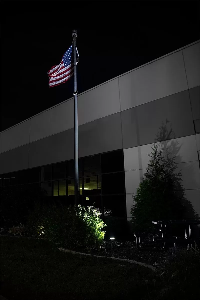 18W LED Flag Light - 20-Degree Beam - 12-30' Pole - Landscape Spotlight - 5000K 6 18W LED Flag Light - 20-Degree Beam - 12-30' Pole - Landscape Spotlight - 5000K - Image 6