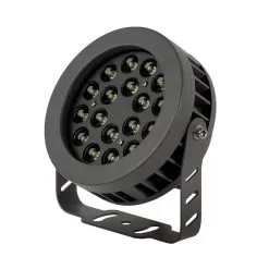 18W LED Flag Light - 20-Degree Beam - 12-30' Pole - Landscape Spotlight - 5000K