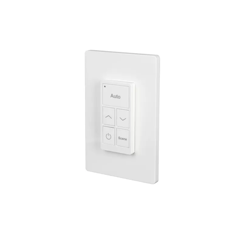 C-Max Wireless Bluetooth Wall Switch - 5 Button - Plug-and-Play - White 2 C-Max Wireless Bluetooth Wall Switch - 5 Button - Plug-and-Play - White - Image 2