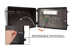 80W LED Wall Pack - Bypassable Photocell - 12,000 Lumens - 250W Metal Halide Equivalent - 4000K / 5000K -Lighting Decoration Store wp3 xk80p babrsp open