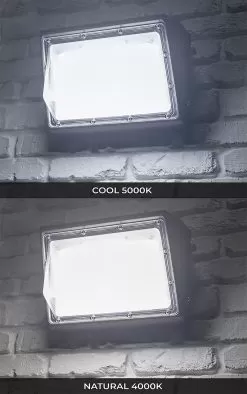 120W LED Wall Pack - Bypassable Photocell - 16,800 Lumens - 400W Metal Halide Equivalent - 4000K / 5000K -Lighting Decoration Store wp3 xkxp babrsp cct 3