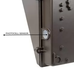 80W LED Wall Pack - Bypassable Photocell - 12,000 Lumens - 250W Metal Halide Equivalent - 4000K / 5000K -Lighting Decoration Store wp3 xkxp babrsp sensor