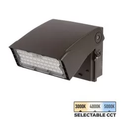 Adjustable Full Cutoff LED Wall Pack - 15W - Selectable CCT - Bypassable Photocell - 70W MH Equivalent - 3000K / 4000K / 5000K 13 Adjustable Full Cutoff LED Wall Pack - 15W - Selectable CCT - Bypassable Photocell - 70W MH Equivalent - 3000K / 4000K / 5000K -Lighting Decoration Store wpa sw3b15w h8dbr35 store
