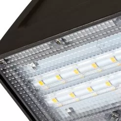 12W Adjustable Full Cutoff LED Wall Pack - 1560 Lumens - 50W MH Equivalent - 5000K/3000K - Cool White -Lighting Decoration Store wpa xk12 w detail close up