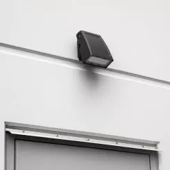 35W Adjustable Full Cutoff LED Wall Pack - 4550 Lumens - 175W MH Equivalent - 5000K -Lighting Decoration Store wpa xk35w close up installed