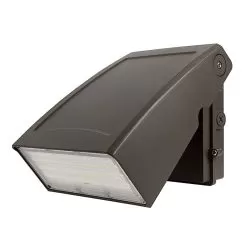 75W Adjustable Full Cutoff LED Wall Pack - 9750 Lumens - 320W MH Equivalent - 5000K/3000K