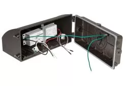 80W Full Cutoff LED Wall Pack - 9200 Lumens - 400W MH Equivalent - Cool White -Lighting Decoration Store wpfc2 50k80 h open