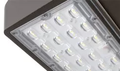 40W Full Cutoff LED Wall Pack - 4400 Lumens - 175W MH Equivalent - Cool White -Lighting Decoration Store wpfc2 50kx detail