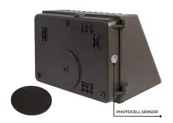 150W Selectable CCT Full Cutoff LED Wall Pack - Bypassable Photocell - 18000 Lumens - 1000W MH Equivalent - WPFCCT-SW3B150-ST3-BRP 10 150W Selectable CCT Full Cutoff LED Wall Pack - Bypassable Photocell - 18000 Lumens - 1000W MH Equivalent - WPFCCT-SW3B150-ST3-BRP -Lighting Decoration Store wpfcct sw3b40 st3 brp back with sensor