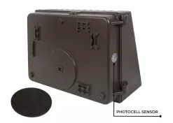 40W Selectable CCT Full Cutoff LED Wall Pack - Bypassable Photocell - 4800 Lumens - 175W MH Equivalent - WPFCCT-SW3B40-ST3-BRP -Lighting Decoration Store wpfcct sw3b40 st3 brp back with sensor2