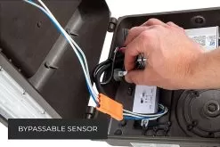 80W Selectable CCT Full Cutoff LED Wall Pack - Bypassable Photocell - 9600 Lumens - 400W MH Equivalent - WPFCCT-SW3B80-ST3-BRP -Lighting Decoration Store wpfcct sw3b40 st3 brp bypassable sensor3 1