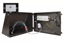 120W Selectable CCT Full Cutoff LED Wall Pack - Bypassable Photocell - 14400 Lumens - 400W MH Equivalent - WPFCCT-SW3B120-ST3-BRP -Lighting Decoration Store wpfcct sw3bx st3 brp open2 1