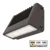 40W Selectable CCT Full Cutoff LED Wall Pack - Bypassable Photocell - 4800 Lumens - 175W MH Equivalent - WPFCCT-SW3B40-ST3-BRP