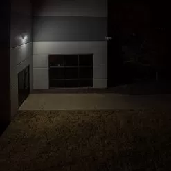 28W LED Wall Pack With Integrated Photocell - 2,800 Lumens - Glass Lens - 70W Metal Halide Equivalent - 5000K - Cool White With Photovoltaic Cell -Lighting Decoration Store wpg 50k28w app2