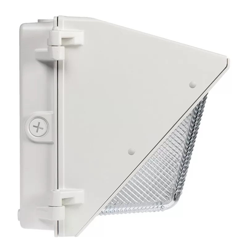 40W LED Wall Pack - 175W Metal Halide Equivalent - White - Glass Lens - 4000 Lumens - 5000K - Cool White With White Finish 3 40W LED Wall Pack - 175W Metal Halide Equivalent - White - Glass Lens - 4000 Lumens - 5000K - Cool White With White Finish - Image 3