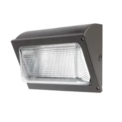 LED Wall Pack - 50W - Durable Glass Lens - 6,500 Lumens - 250W MH Equivalent - 5000K